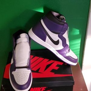 Jordan 1 court purple